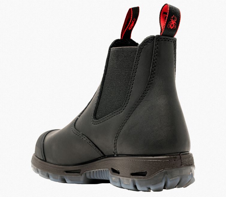 Black Redback Easy Escape Hd (Steel Toe) Men Boots | HRINQPU-24