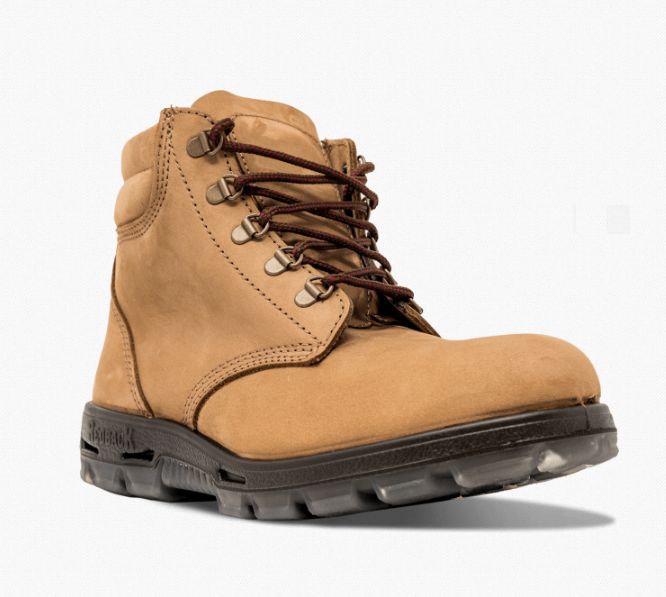 Khaki Redback Outland (Steel Toe) Women Boots | CYLXFKR-78